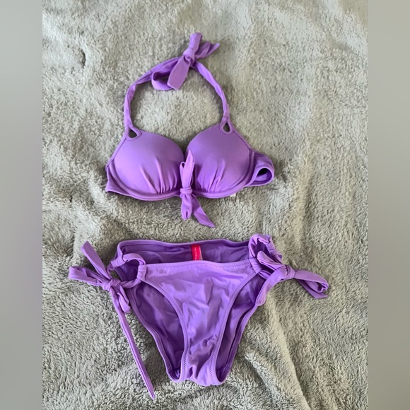 Victoria's Secret Other - RARE Victoria's Secret Lavender bikini 32B top and XS bottom Swimwear